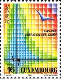Timbre Poste Europa Luxembourg N° 1318 N** philatelie foxtimbre