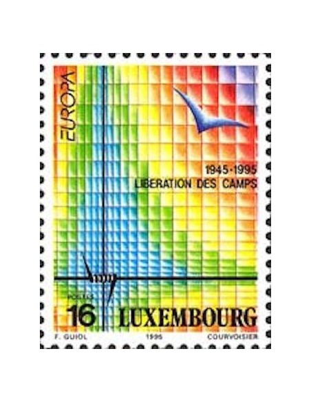 Timbre Poste Europa Luxembourg N° 1318 N** philatelie foxtimbre