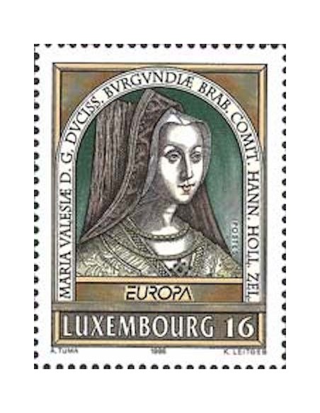 Timbre Poste Europa Luxembourg N° 1340 N** philatelie foxtimbre