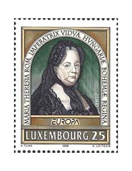 Timbre Poste Europa Luxembourg N° 1341 N** philatelie foxtimbre