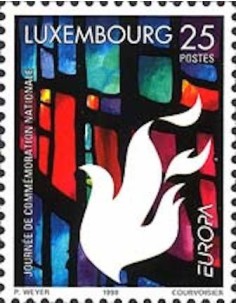 Timbre Poste Europa Luxembourg N° 1402 N** philatelie foxtimbre