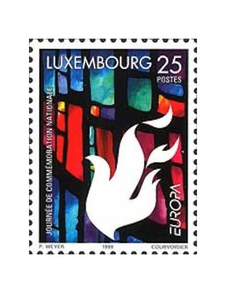 Timbre Poste Europa Luxembourg N° 1402 N** philatelie foxtimbre