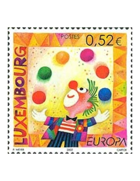 Timbre Poste Europa Luxembourg N° 1525 N** philatelie foxtimbre