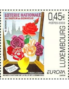 Timbre Poste Europa Luxembourg N° 1557 N** philatelie foxtimbre
