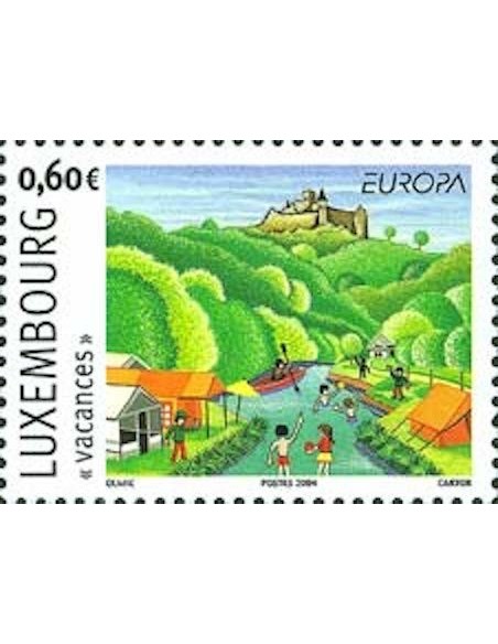 Timbre Poste Europa Luxembourg N° 1591 N** philatelie foxtimbre