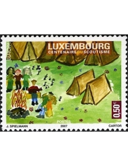 Timbre Poste Europa Luxembourg N° 1700 N** philatelie foxtimbre