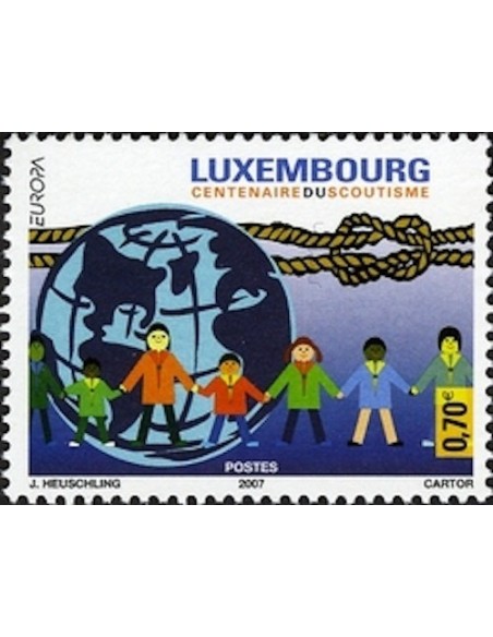 Timbre Poste Europa Luxembourg N° 1701 N** philatelie foxtimbre