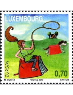 Timbre Poste Europa Luxembourg N° 1812 N** philatelie foxtimbre