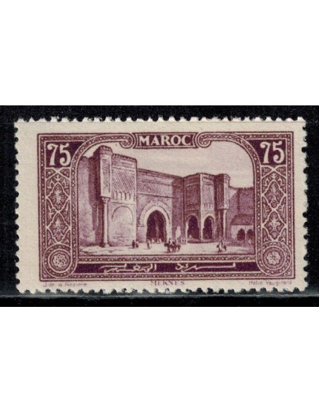 MAROC N° 115b Obli