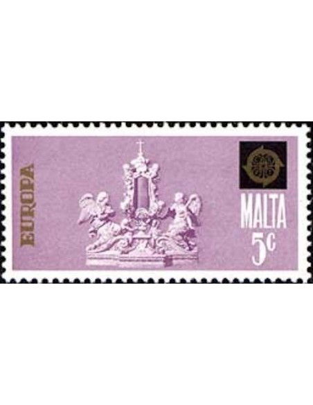 Timbre Poste Europa Malte N° 0490 N** philatelie foxtimbre