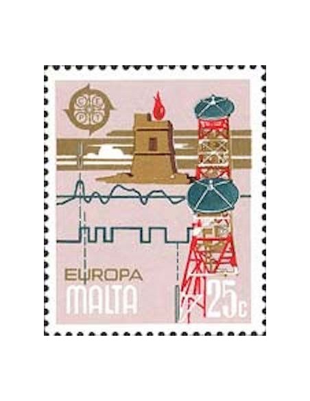 Timbre Poste Europa Malte N° 0584 N** philatelie foxtimbre