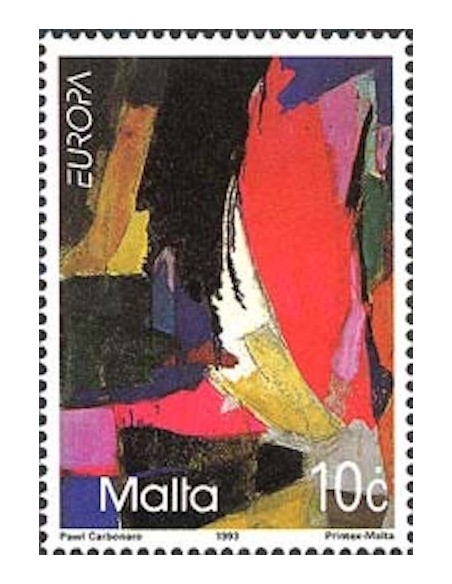 Timbre Poste Europa Malte N° 0883 N** philatelie foxtimbre