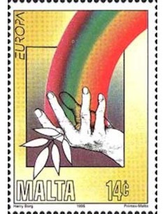 Timbre Poste Europa Malte N° 0929 N** philatelie foxtimbre