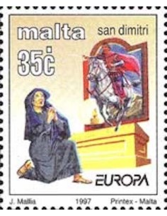 Timbre Poste Europa Malte N° 0988 N** philatelie foxtimbre