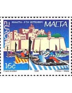 Timbre Poste Europa Malte N° 1015 N** philatelie foxtimbre