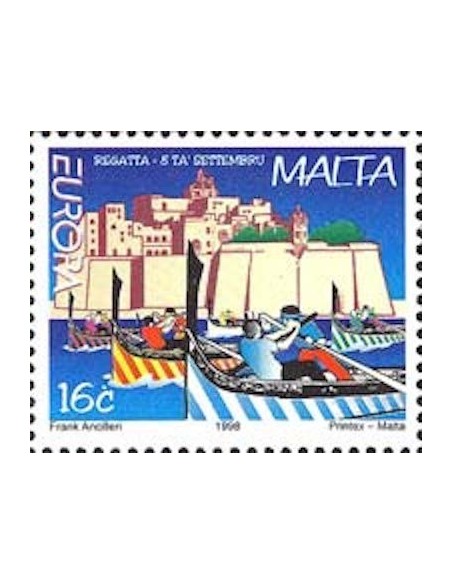 Timbre Poste Europa Malte N° 1015 N** philatelie foxtimbre