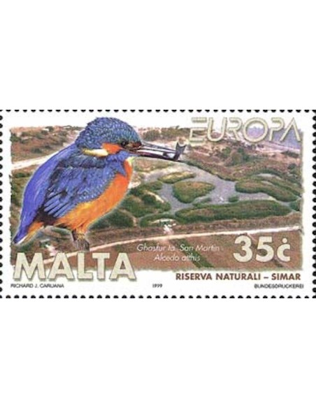 Timbre Poste Europa Malte N° 1040 N** philatelie foxtimbre