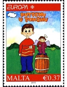 Timbre Poste Europa Malte N° 1588 N** philatelie foxtimbre