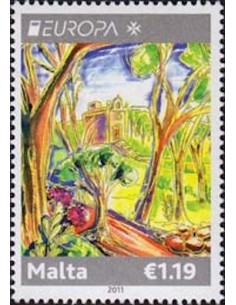 Timbre Poste Europa Malte N° 1611 N** philatelie foxtimbre