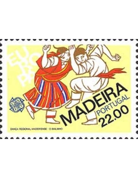 Timbre Poste Europa Madère N° 0075 N** philatelie foxtimbre