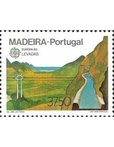 Timbre Poste Europa Madère N° 0089 N** philatelie foxtimbre