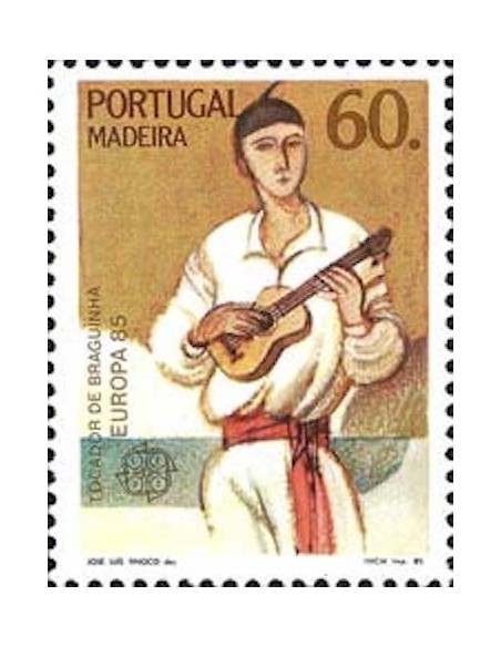 Timbre Poste Europa Madère N° 0102 N** philatelie foxtimbre