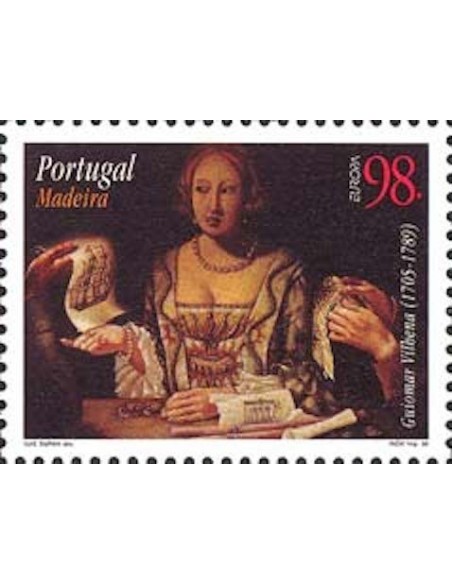 Timbre Poste Europa Madère N° 0189 N** philatelie foxtimbre