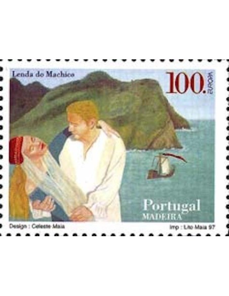 Timbre Poste Europa Madère N° 0198 N** philatelie foxtimbre