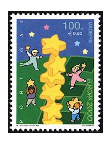 Timbre Poste Europa Madère N° 0211 N** philatelie foxtimbre