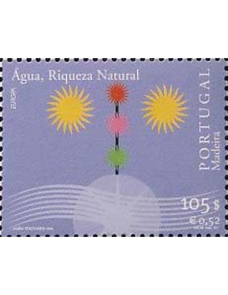 Timbre Poste Europa Madère N° 0219 N** philatelie foxtimbre