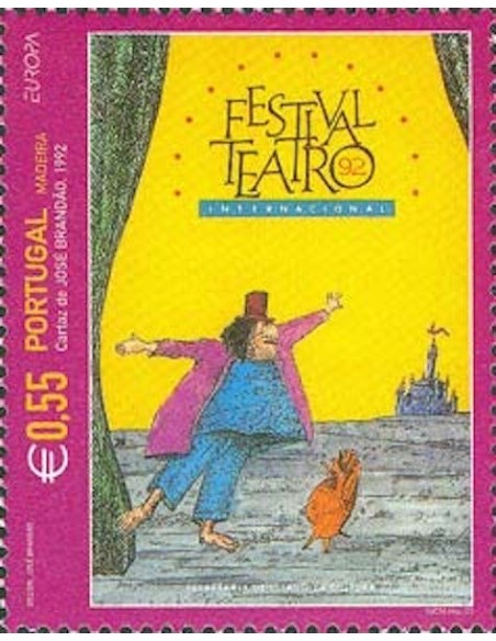 Timbre Poste Europa Madère N° 0229 N** philatelie foxtimbre