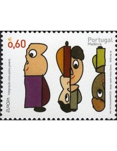Timbre Poste Europa Madère N° 0264 N** philatelie foxtimbre