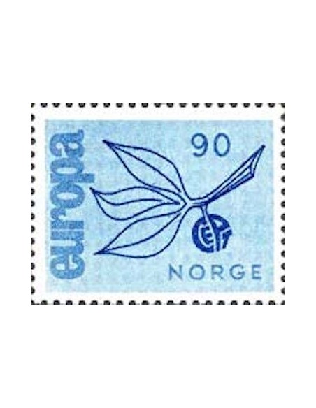 Timbre Poste Europa Norvège N° 0487 N** philatelie foxtimbre