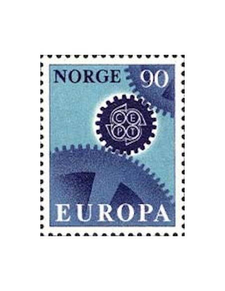 Timbre Poste Europa Norvège N° 0510 N** philatelie foxtimbre