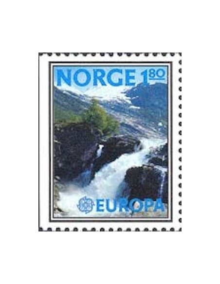 Timbre Poste Europa Norvège N° 0699 N** philatelie foxtimbre