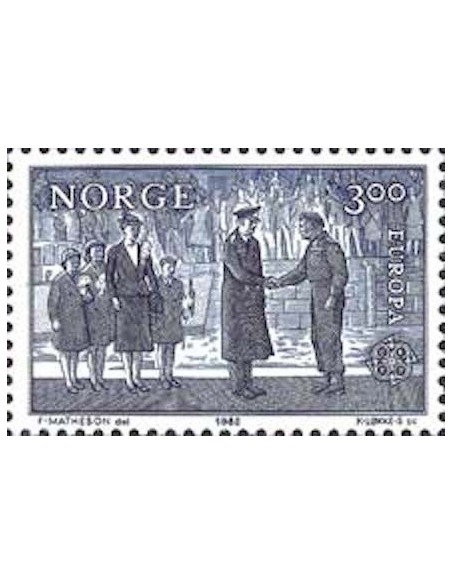 Norvège N° 0822 N**