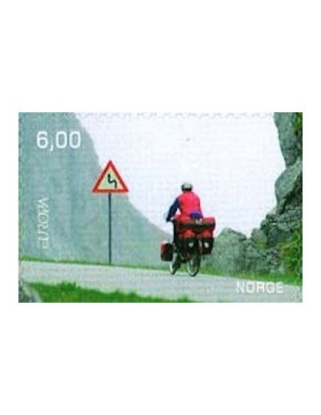 Timbre Poste Europa Norvège N° 1440 N** philatelie foxtimbre