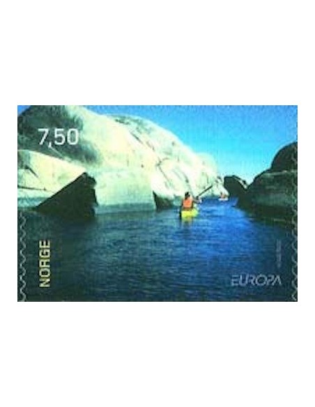 Timbre Poste Europa Norvège N° 1441 N** philatelie foxtimbre