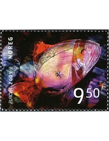 Timbre Poste Europa Norvège N° 1491 N** philatelie foxtimbre