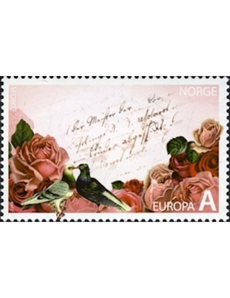 Timbre Poste Europa Norvège N° 1579 N** philatelie foxtimbre