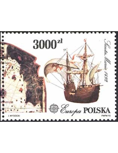 Timbre Poste Europa Pologne N° 3179 N** philatelie foxtimbre
