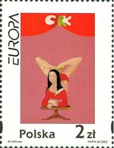 Timbre Poste Europa Pologne N° 3737 N** philatelie foxtimbre