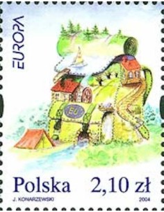 Timbre Poste Europa Pologne N° 3857 N** philatelie foxtimbre