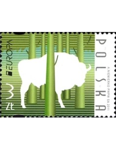 Timbre Poste Europa Pologne N° 4241 N** philatelie foxtimbre