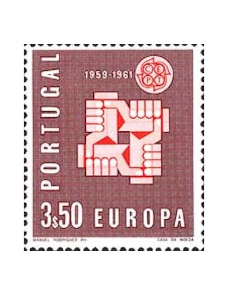 Timbre Poste Europa Portugal N° 0890 N** philatelie foxtimbre