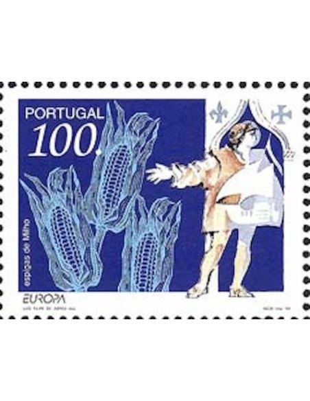 Timbre Poste Europa Portugal N° 1989 N** philatelie foxtimbre