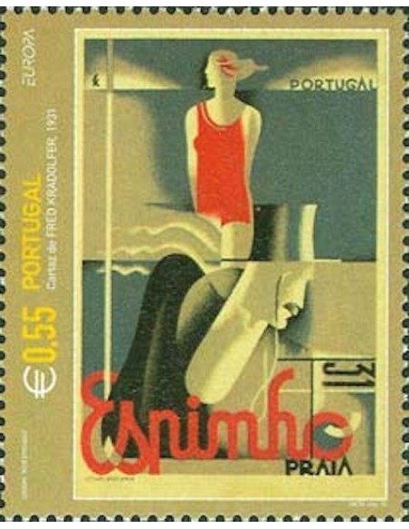 Timbre Poste Europa Portugal N° 2656 N** philatelie foxtimbre