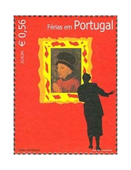 Timbre Poste Europa Portugal N° 2803 N** philatelie foxtimbre