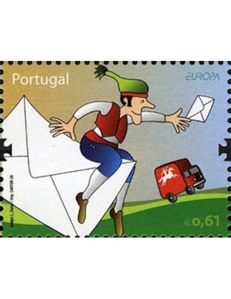 Timbre Poste Europa Portugal N° 3262 N** philatelie foxtimbre