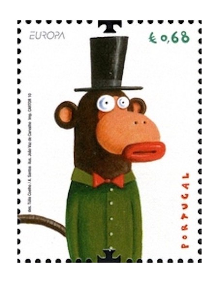 Timbre Poste Europa Portugal N° 3488 N** philatelie foxtimbre